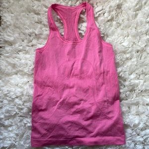 Hot pink Lululemon Tank